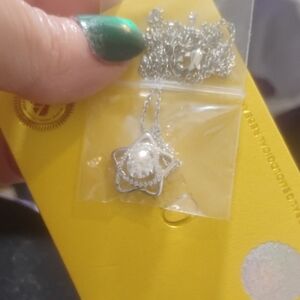 Silver Star Pendant Necklace